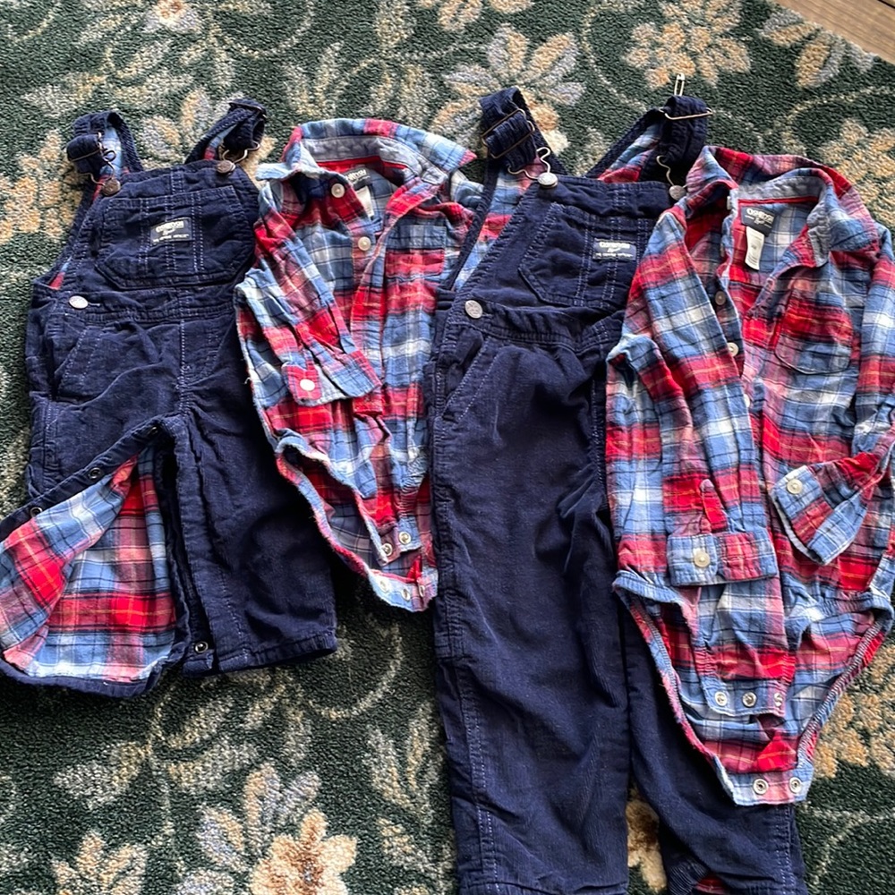 6M & 24M Matching Winter Outfits